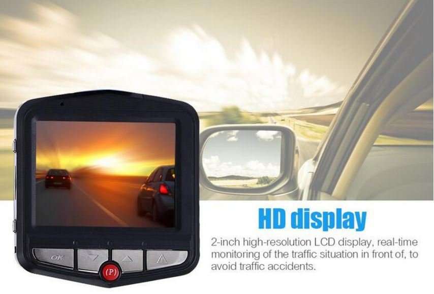 2.4" LCD, Night Vision Vehicle DVR& Camera With G-Sensor for Motion Detection