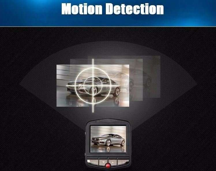2.4" LCD, Night Vision Vehicle DVR& Camera With G-Sensor for Motion Detection