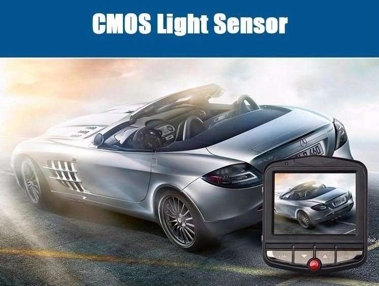 2.4" LCD, Night Vision Vehicle DVR& Camera With G-Sensor for Motion Detection