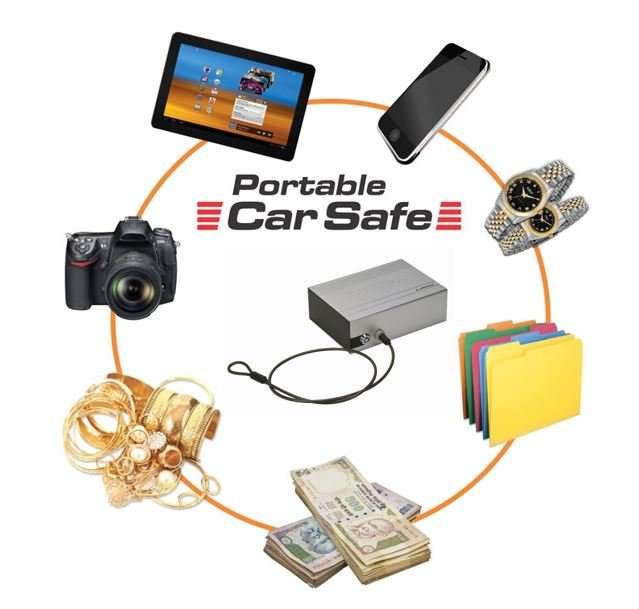 Super Strong Portable Car Safe - Triple Protection, Easy To Install, Create Safety and Feel at Ease