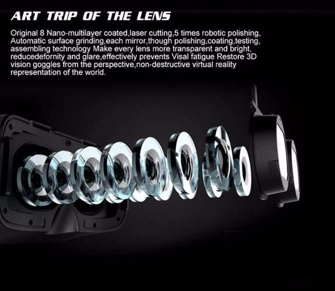 3D VR BOX 2 With Head Mount,  PLUS Multi Functional Wireless Bluetooth Controller