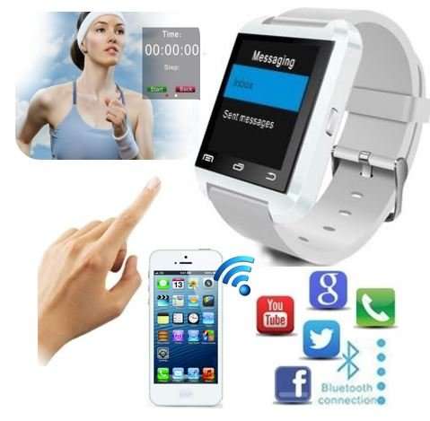 Bluetooth Smartwatch for Outdoor Sports, Home Use, Car Bluetooth Communications and Many More...