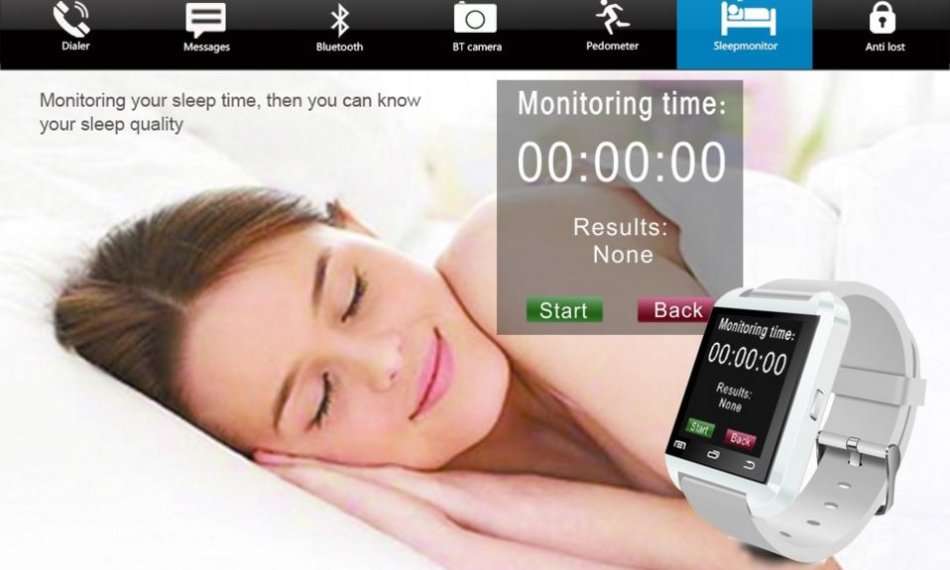 Bluetooth Smartwatch for Outdoor Sports, Home Use, Car Bluetooth Communications and Many More...