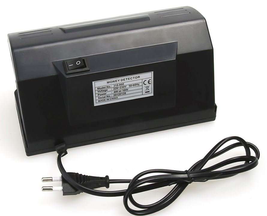 Fluorescent UV Blue Lamp Counterfeit Money Detector