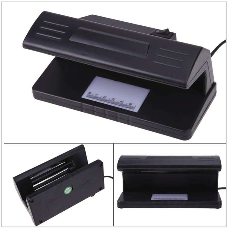 Fluorescent UV Blue Lamp Counterfeit Money Detector
