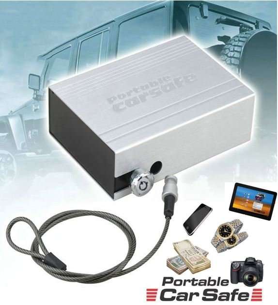 Super Strong Portable Car Safe - Triple Protection, Easy To Install, Create Safety and Feel at Ease