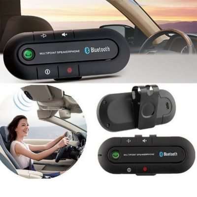 Sun Visor Bluetooth MP3 Music Player Speakerphone & Bluetooth Hands free Phone Car Kit