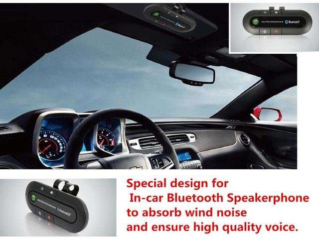 Sun Visor Bluetooth MP3 Music Player Speakerphone & Bluetooth Hands free Phone Car Kit