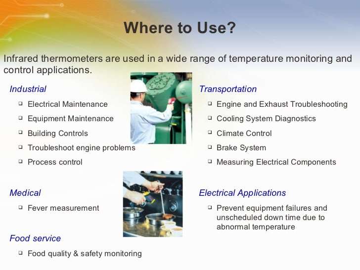 Non-Contact Laser Infrared Digital Thermometer - LCD Screen - Measure Temperature Almost Anywhere