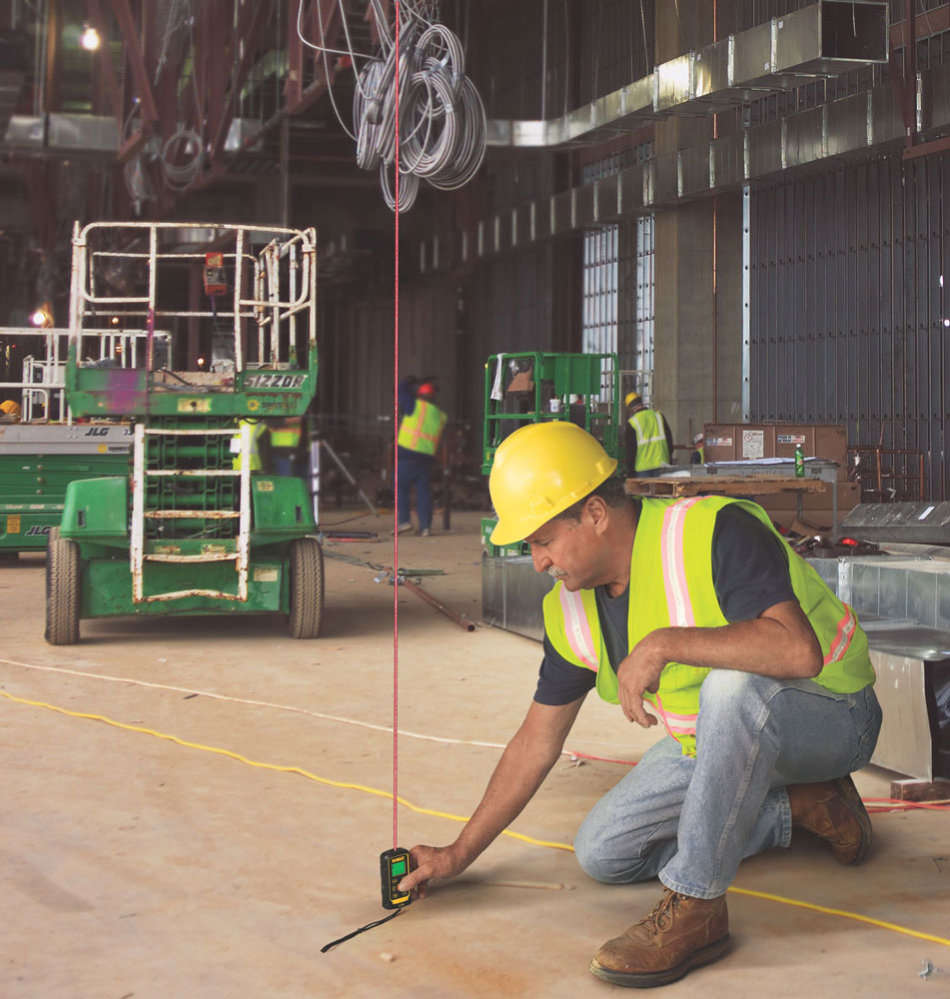 Ultrasonic Laser Distance Meter - Metric or Imperial Measurement With Area & Volume Calculation