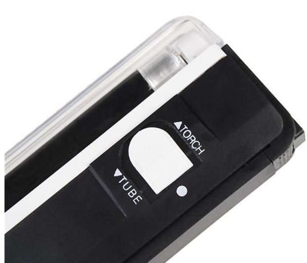 2 in 1 Portable UV Light Counterfeit Money Detector - Verifies All Currencies, Compact & Convenient