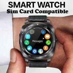 Professional Smart Watch Phone, SIM CARD, Bluetooth, Camera, Sleep Monitor, SD Card, Pedometer etc.