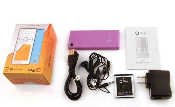 Ipro Dual Sim Phone, Camera, MP3, MP4, Bluetooth SMS/MMS FM Radio For The Elderly & Children