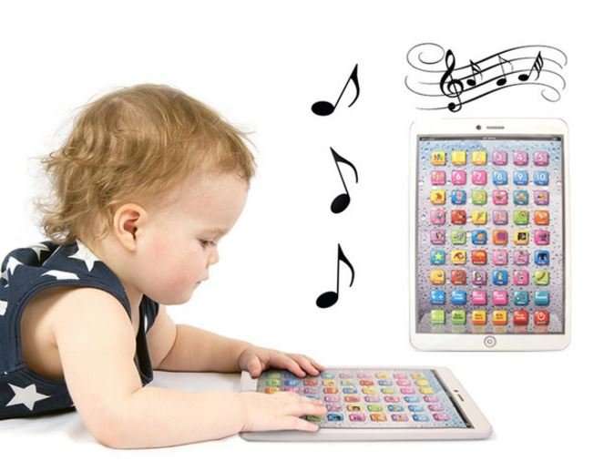 Children`s Touch Learning Education Y-Pad Tablet With Music, Words, Numbers, Questions...