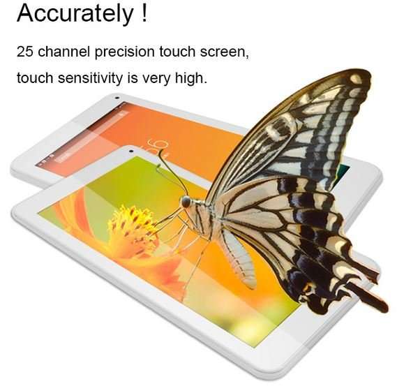 7" Super Fast Quad Core, Android 4.4., 8GB, Dual Cameras, Wi-Fi, Bluetooth etc.