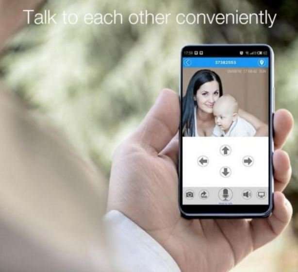 WI-FI Wireless Two-Way Intercom Camera With Motion Detection & Alarm, Support SD Card etc.