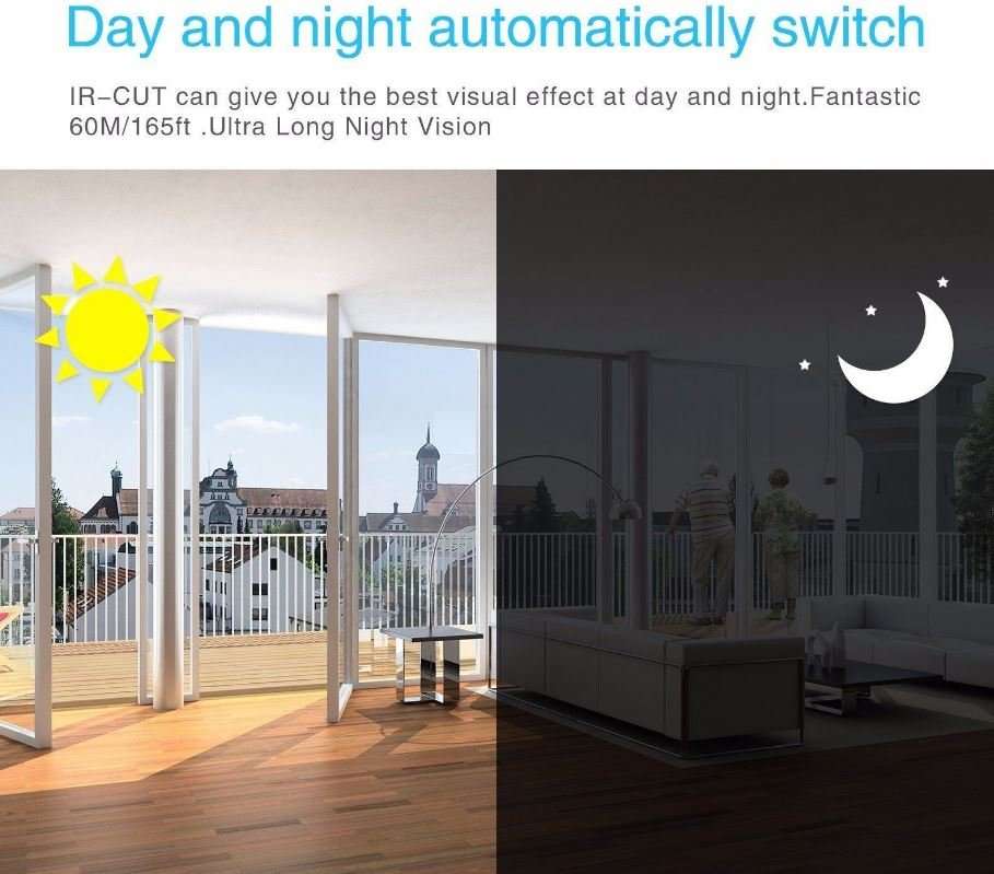 WI-FI Wireless Two-Way Intercom Camera With Motion Detection & Alarm, Support SD Card etc.