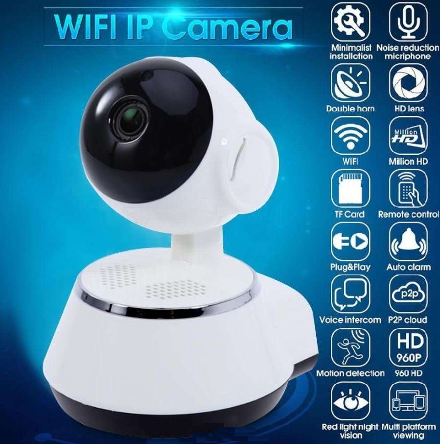 WI-FI Wireless Two-Way Intercom Camera With Motion Detection & Alarm, Support SD Card etc.