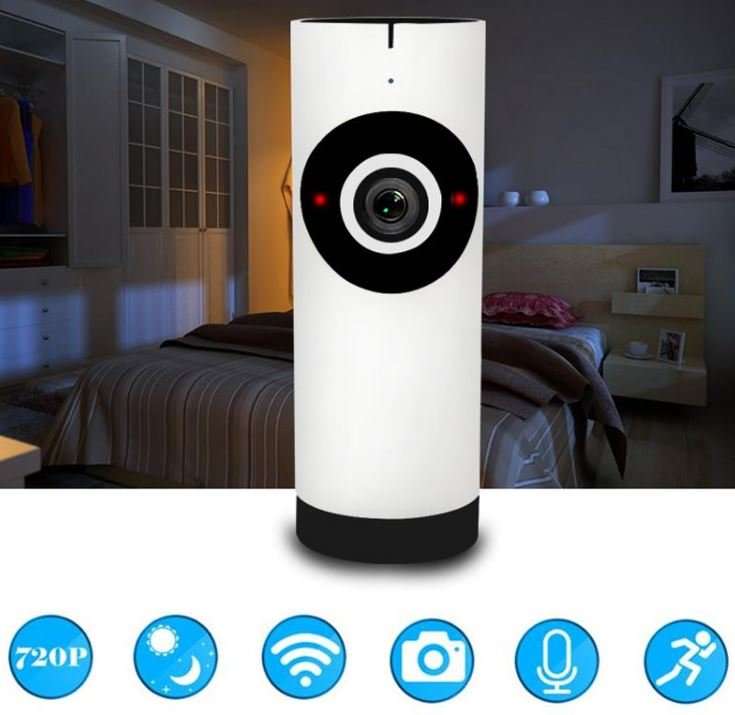 WI-FI Wireless Two-Way 360 Degree Intercom Camera With Motion Detection & Alarm, Support SD Card etc