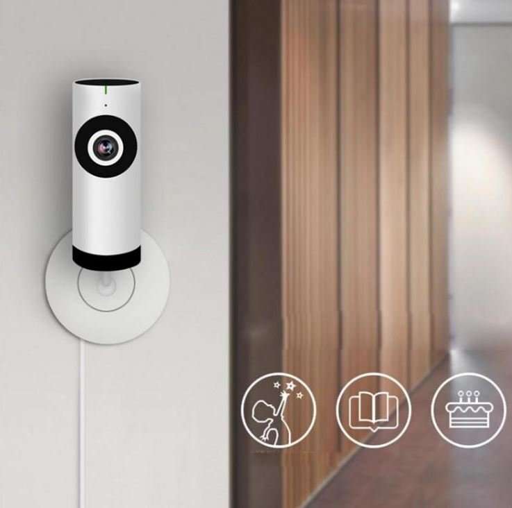 WI-FI Wireless Two-Way 360 Degree Intercom Camera With Motion Detection & Alarm, Support SD Card etc