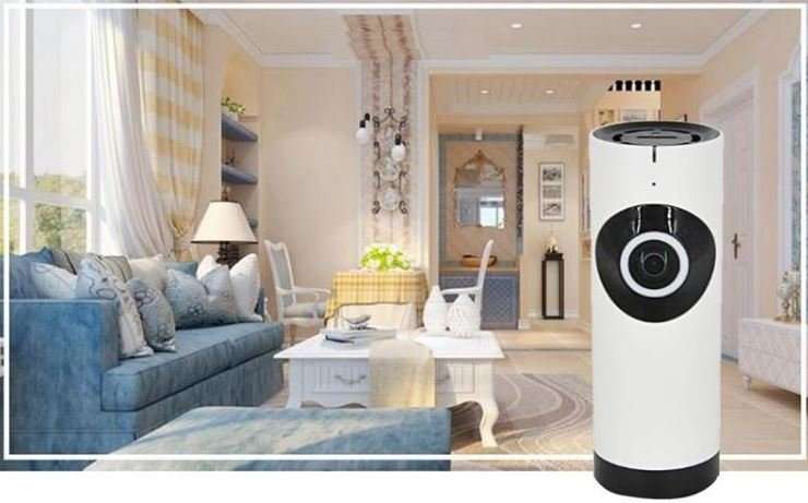 WI-FI Wireless Two-Way 360 Degree Intercom Camera With Motion Detection & Alarm, Support SD Card etc