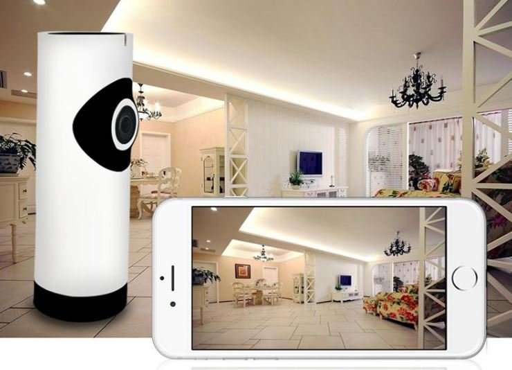 WI-FI Wireless Two-Way 360 Degree Intercom Camera With Motion Detection & Alarm, Support SD Card etc