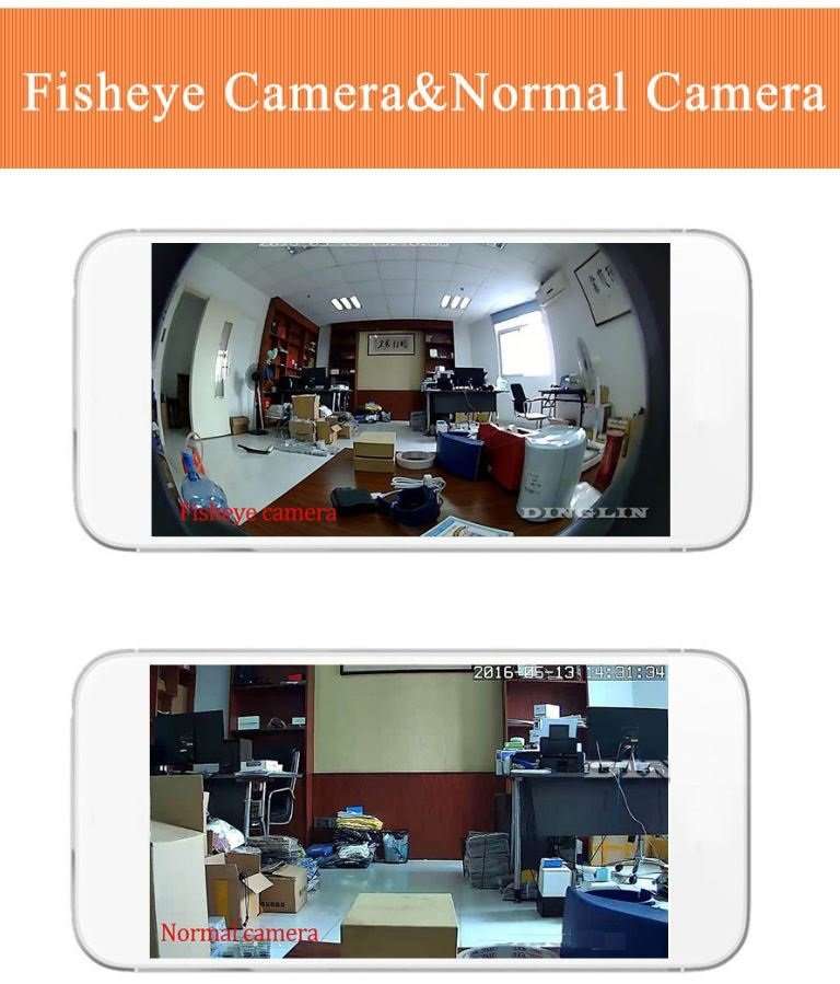 WI-FI Wireless Two-Way 360 Degree Intercom Camera With Motion Detection & Alarm, Support SD Card etc