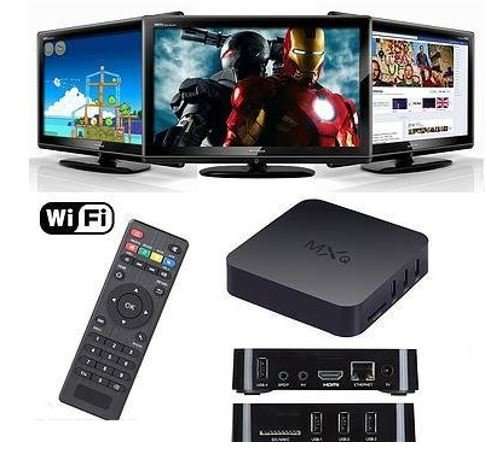 Android TV BOX - MXQ, Quad Core, 3D, etc. With Remote - Turns Your TV Into a Smart Media Center
