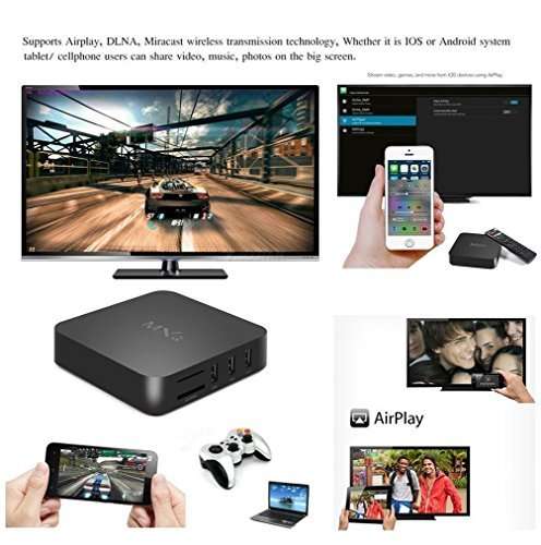 Android TV BOX - MXQ, Quad Core, 3D, etc. With Remote - Turns Your TV Into a Smart Media Center