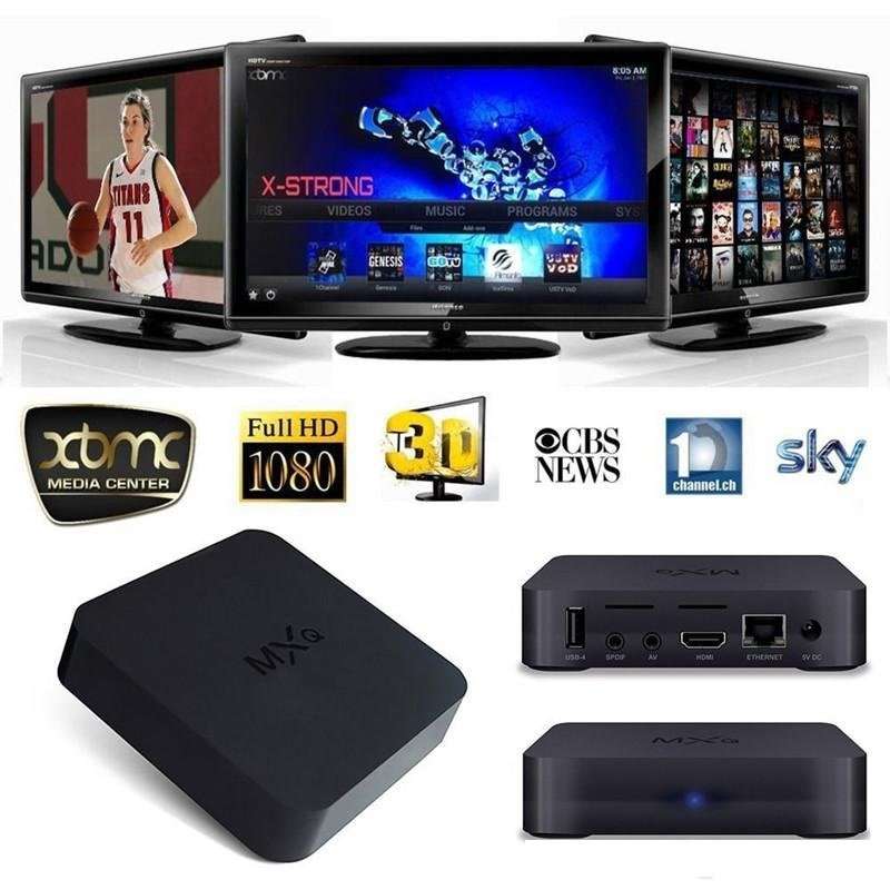 Android TV BOX - MXQ, Quad Core, 3D, etc. With Remote - Turns Your TV Into a Smart Media Center