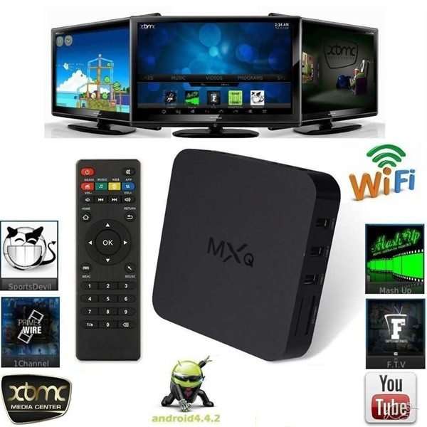 Android TV BOX - MXQ, Quad Core, 3D, etc. With Remote - Turns Your TV Into a Smart Media Center