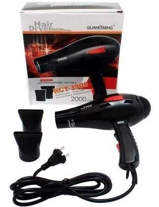 2000W Professional Hair Dryer - Heavy Duty With Extreme Power, 2 Heat Settings & Super Silent Design