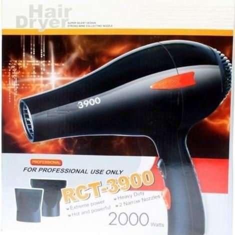 2000W Professional Hair Dryer - Heavy Duty With Extreme Power, 2 Heat Settings & Super Silent Design