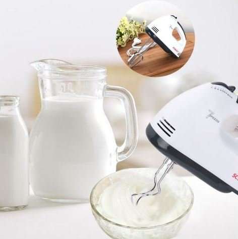 Powerful 180W Electric Mixer - 7 Speed Settings Including Turbo Speed, Perfect to whisk, Mix & Knead