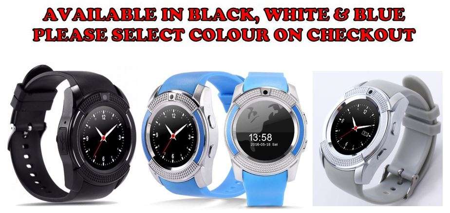 Professional Smart Watch Phone, SIM CARD, Bluetooth, Camera, Sleep Monitor, SD Card, Pedometer etc.