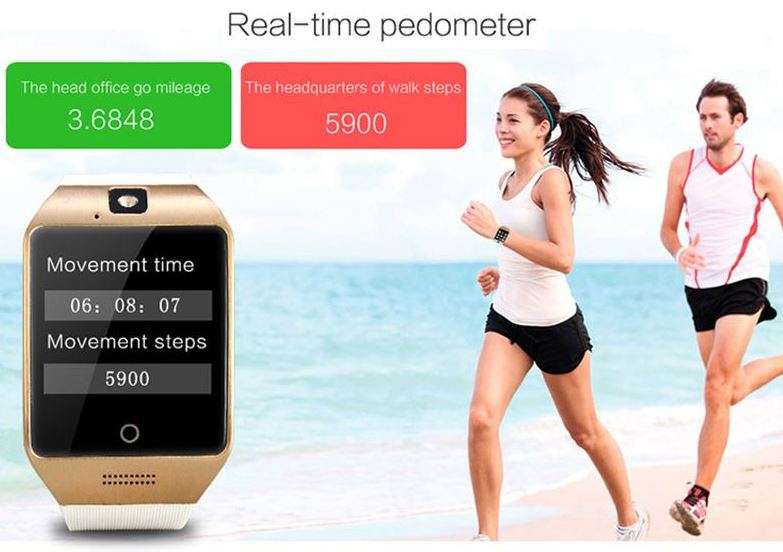 Smart Watch Phone, SIM CARD, Bluetooth, Camera, Sleep Monitor, SD Card, Pedometer etc.