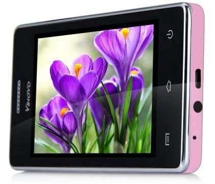 4" Music Phone With Wi-Fi, Dual Sim, Camera, Touch Screen & Cover in Pink for Children and Elderly