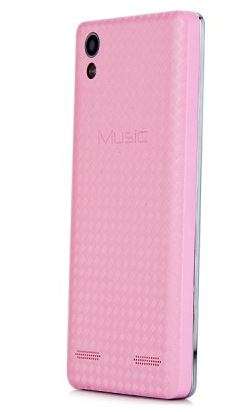 4" Music Phone With Wi-Fi, Dual Sim, Camera, Touch Screen & Cover in Pink for Children and Elderly