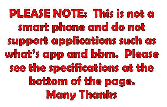 4" Music Phone With Wi-Fi, Dual Sim, Camera, Touch Screen & Cover in Pink for Children and Elderly