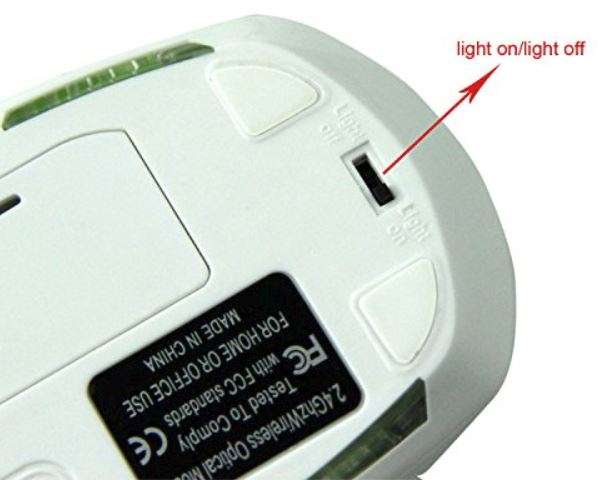 Super Slim 2.4 Ghz Wireless Keyboard, Mouse, Silicone Protective Skin & USB Receiver Combo