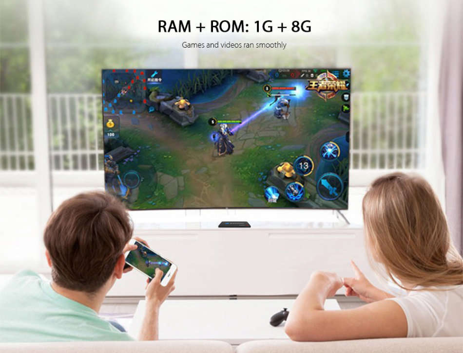 Alfawise A95X R1 Quad Core, Ultra HD 4K, Android 6 TV Box With Remote