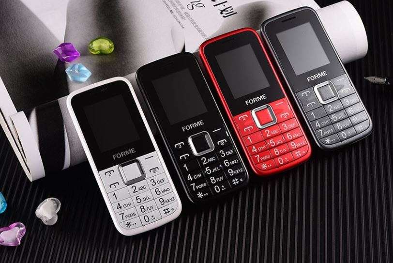 Forme Superslim Dual Sim Phone, Camera, MP3, Bluetooth SMS/MMS FM Radio For The Elderly & Children