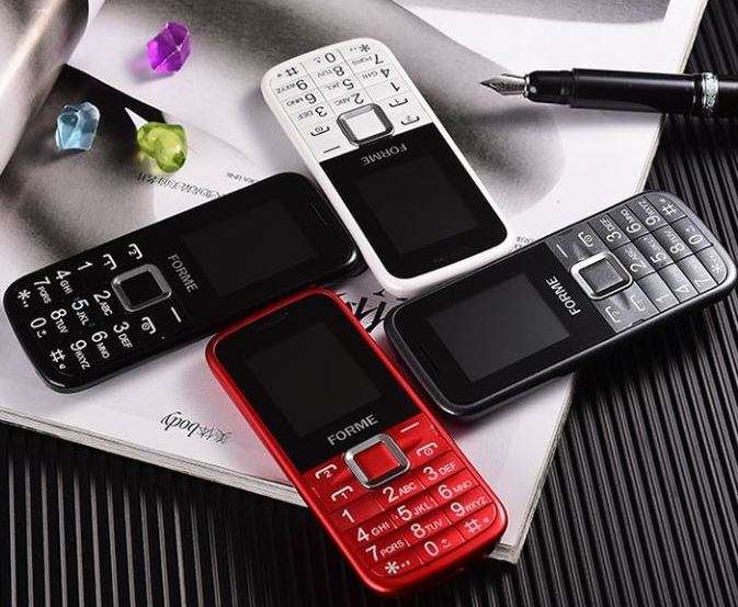 Forme Superslim Dual Sim Phone, Camera, MP3, Bluetooth SMS/MMS FM Radio For The Elderly & Children