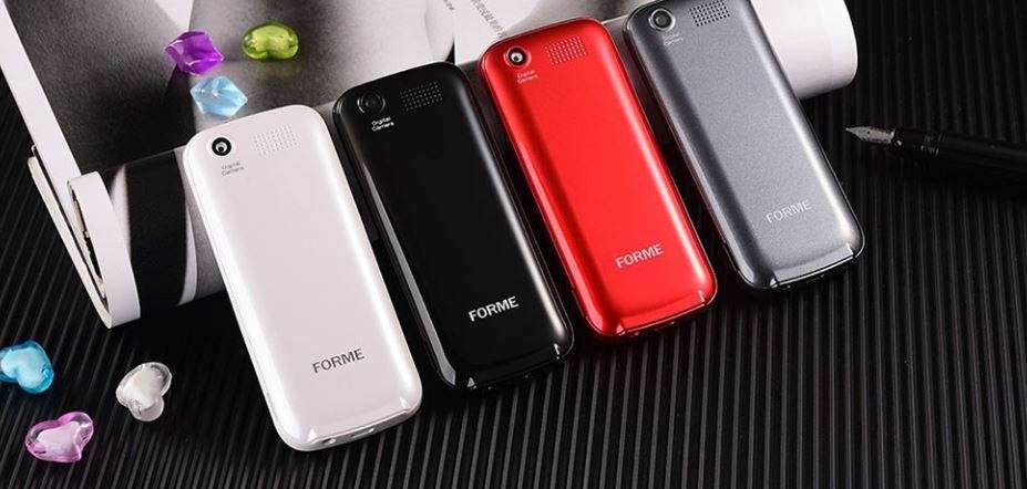 Forme Superslim Dual Sim Phone, Camera, MP3, Bluetooth SMS/MMS FM Radio For The Elderly & Children