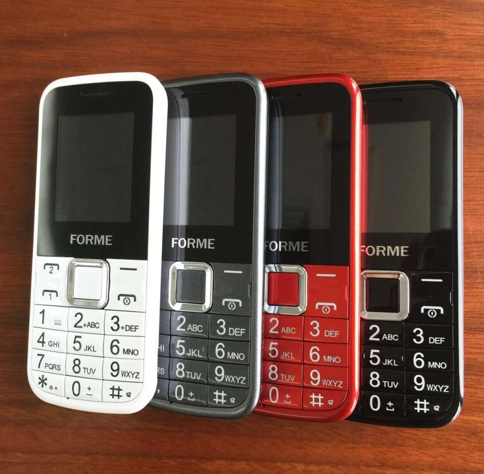 Forme Superslim Dual Sim Phone, Camera, MP3, Bluetooth SMS/MMS FM Radio For The Elderly & Children