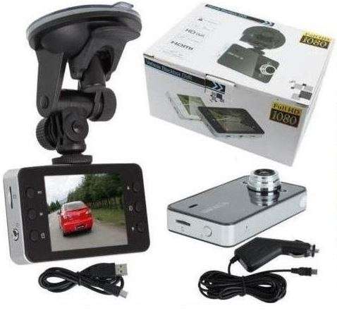 2.4" Full HD DVR Camera & Cam Recorder For Vehichle, Motion Detection. G-Sensor, Night Vision
