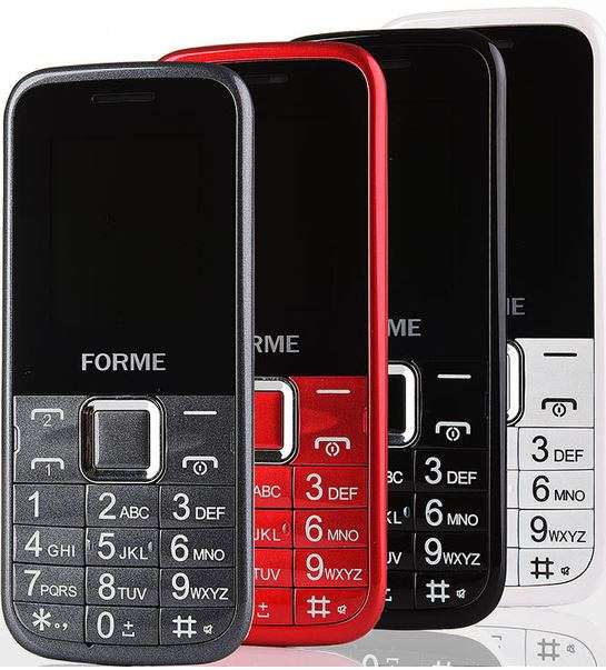 Forme Superslim Dual Sim Phone, Camera, MP3, Bluetooth SMS/MMS FM Radio For The Elderly & Children