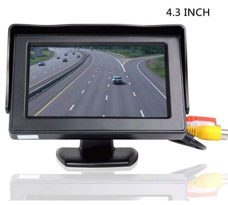 4.3" TFT LCD Colour Vehicle DVD Player & Rear view Monitor With Rotatable Screen