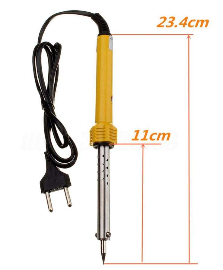 COMBO DEAL - 60W Soldering Iron AC 220V PLUS Digital Multi-Meter AC DC Voltage