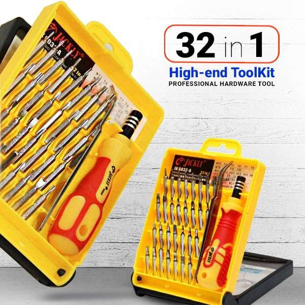 8 Piece Combination Tool Set PLUS 32 Piece Precision Screwdriver & Bit Set - Quality Carbon Tools